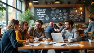 découvrez comment l'atmosphère conviviale des cafés stimule la créativité, favorise les échanges et inspire le développement des start-ups dans le secteur de l'éducation.