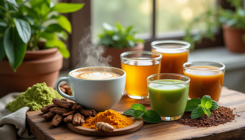 découvrez les meilleures alternatives naturelles au café pour booster votre énergie sans caféine : infusions, chicorée, matcha, rooibos et autres boissons saines pour remplacer votre tasse du matin.