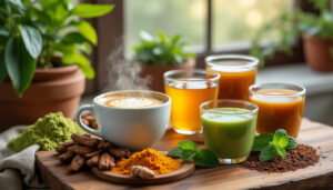 découvrez les meilleures alternatives naturelles au café pour booster votre énergie sans caféine : infusions, chicorée, matcha, rooibos et autres boissons saines pour remplacer votre tasse du matin.