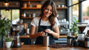 découvrez pourquoi de nombreux baristas choisissent les moulins à café manuels, appréciés pour la précision de la mouture, le contrôle du résultat et l’authenticité de l’expérience café.
