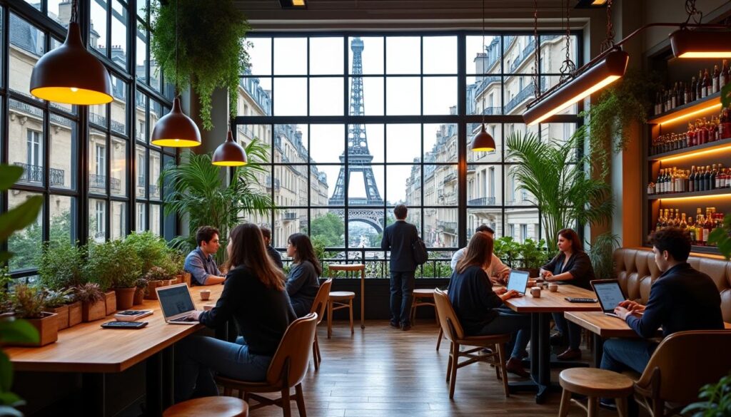 découvrez les cafés-coworking qui transforment paris en offrant des espaces innovants alliant travail, café et convivialité pour une nouvelle expérience professionnelle.