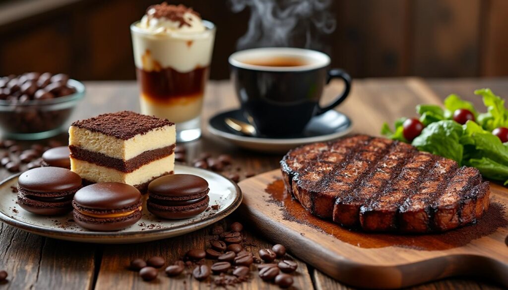 découvrez des recettes originales et savoureuses au café, sucrées et salées, pour surprendre vos papilles et sublimer vos repas.