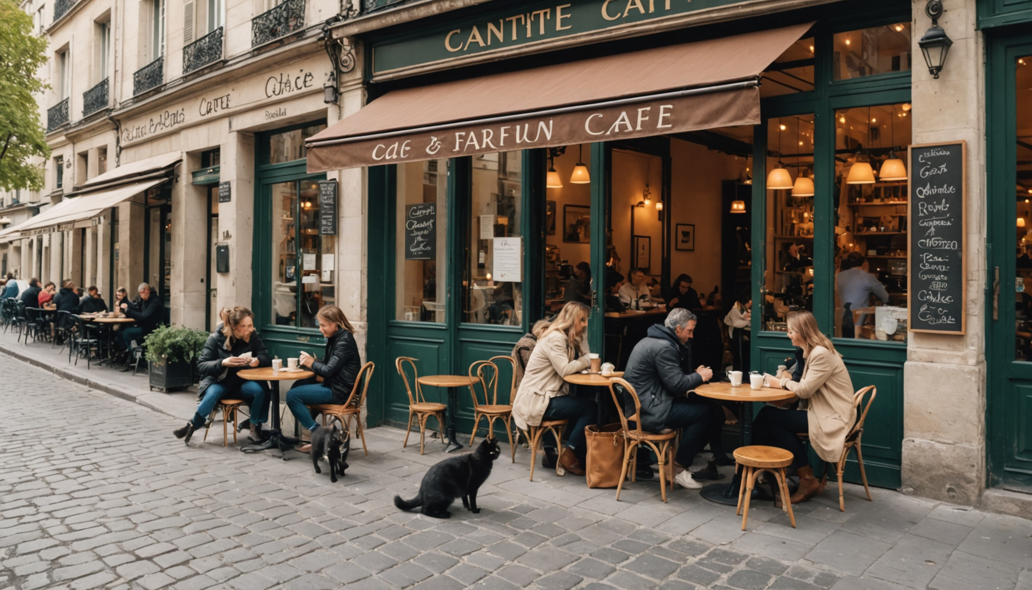 découvrez l'ambiance unique des cafés à la française avec des croissants frais, des espressos authentiques et les vibes inimitables de paris.