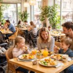 profitez d'un brunch familial à paris, accueillant les poussettes et proposant des menus enfants équilibrés pour un moment convivial et sain en famille.