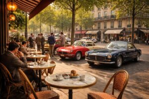 découvrez le café automobile parisien dédié aux passionnés de voitures classiques alfa romeo, fiat et maserati, un rendez-vous convivial pour partager votre passion et admirer des modèles d'exception.